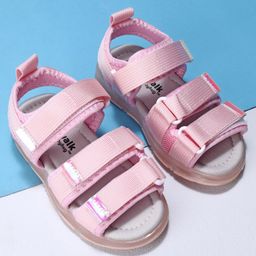 Cute Walk by Babyhug Velcro Sandals - Pink-picture-13