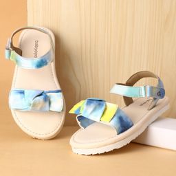 Babyoye Velcro Closure Sandals - Blue-image-60
