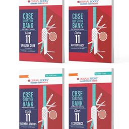 Oswaal BooksCBSE Question Bank Class 11 Set of 4 Books | English Core | Accountancy | Business Studies | Economics | Chapterwise & Topicwise Solved Papers| For 2026 Exams-15