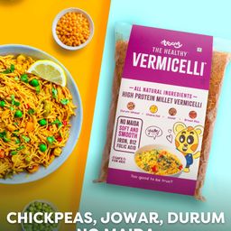 Troovy All Natural High Protein Millet Vermicelli | No Maida | Rich in Iron, Vitamin B12, Folic Acid | No Preservatives, Or Palm Oil | Durum Wheat, Chana Dal & Brown Rice | 400 g-image-78