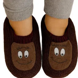 Eleg & Stilance Unisex Kids Assorted Pure Wool Cute Eye Design Knitted Socks-picture-6