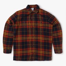 GAP Boys Relaxed Fit Tartan Checked Spread Collar Cotton Casual Shirt-image-101