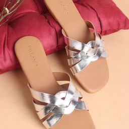 Sole Saga Women Open Toe Flats-68