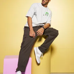 Bewakoof Oversized Cargo Pants-image-79