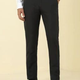 Allen Solly Black Slim Fit Trousers-picture-24