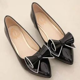 Shoetopia Women's Black Flat Ballets-picture-32