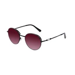 Chilli Beans Maroon Round UV Protection Unisex Sunglasses-image-49