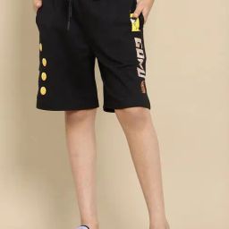 Kidsville Goku Printed Regular Fit Shorts For Boys-image-40