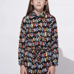 Vero Moda Girls Jet Black Printed Full Sleeves Shirt-image-73