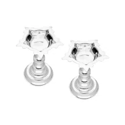 Sri Jagdamba Pearls 0.8 Silver Diya - Set of 2-18