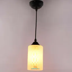 DecorativeRay White & Black Iron Hanging Light - Set of 1-image-40