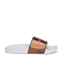 OFF LIMITS Women's RHYTHM Antique Gold Slides-image-52