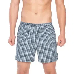 Jockey 8222 Blue Boxers with Ultrasoft & Durable Inner Waistband - Pack of 2 (Prints May Vary)-picture-9