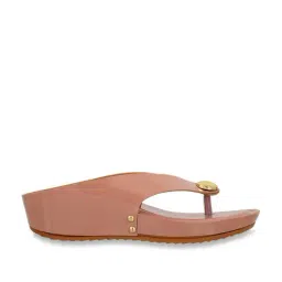 Iconics Women's Pink Thong Wedges-image-25