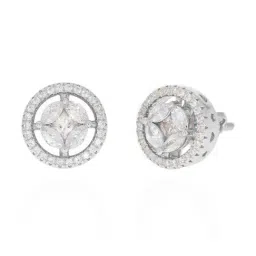 Anayra 92.5 Sterling Silver Classic Earrings for Women-picture-24