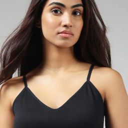 Wunderlove by Westside Solid Black Bralette-40