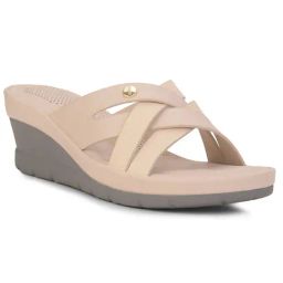 Bata Women Winter Beige Sandals-image-83