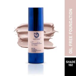 Matt Look Oil-Free Foundation SPF 25 102 - 30 gm-7