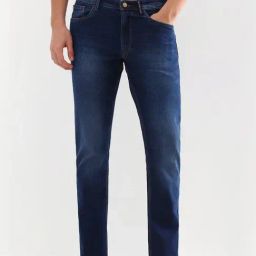 Allen Solly Navy Regular Fit Jeans-image-10