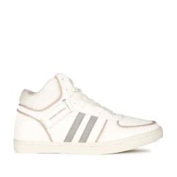 North Star by Bata Men's COMPUS White Ankle High Sneaker-image-5
