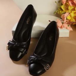 Truffle Collection Women's Black Wedge Ballets-image-40
