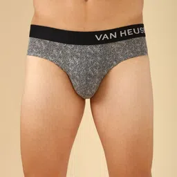 Van Heusen Printed Cotton Basic Briefs IHQBR1CAT10007-21