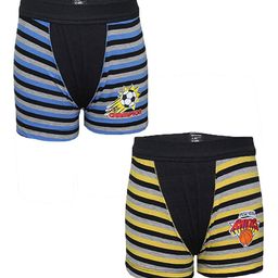 Bodycare Boys Pack Of 2 Assorted Pure Cotton Trunk-56