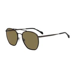 Hugo Boss Brown Aviator UV Protection Sunglasses for Men-image-67