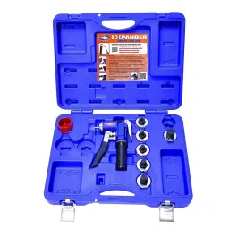 Uniweld Expander Swage Tool Kit UEK1 (Size -3/8,1/2,5/8,3/4,7/8,1-1/8) and Deburring Tool image 2