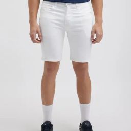 Pepe Jeans White Slim Fit Denim Shorts-image-74