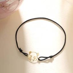 Mia by Tanishq 14k (585) Yellow Gold Cool Calm Panda Rakhi-image-11