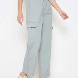 MADAME Grey Cargos-image-21