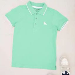 Pantaloons Junior Boys Spring Bud Cotton Solid T-Shirts-image-27