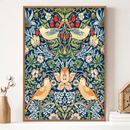 Indian Classic Art Multicolor Canvas Abstract Wall Art-image-87