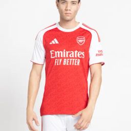 Adidas Red Slim Fit Printed Jersey-picture-43