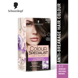 Schwarzkopf Colour Specialist Permanent Hair Colour 4-0 Medium Natural Brown - 165 ml-42