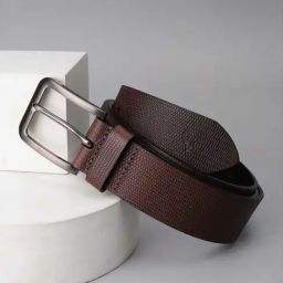 Allen Solly Brown Textured Leather Casual Belt-image-77