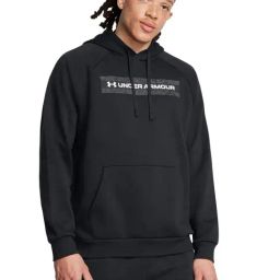 Under Armour Black Regular Fit Sports Hoodie-36
