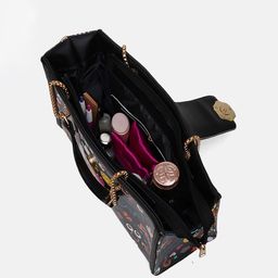 FABBHUE Printed Structured Handheld Bag image 5
