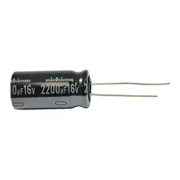 Generic Electrolytic Capacitor 16 V 2200 mfd Aluminium Black-27