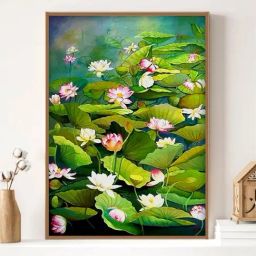 Indian Classic Art Multicolor Canvas Abstract Wall Art-image-53