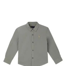 Blue Giraffe Kids Olive SolidShirt-picture-21