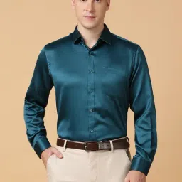 TABARD Green Regular Fit Shirt-image-42