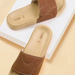 Ajile by Pantaloons Men's Brown Slides-picture-35
