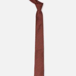 Van Heusen Red Embroidered Tie-picture-31