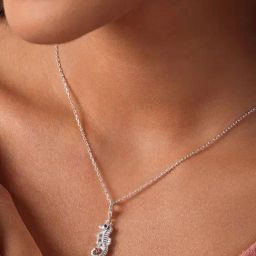 Mia by Tanishq 92.5 Sterling Silver Sterling Seahorse Sparkle Charm-image-93