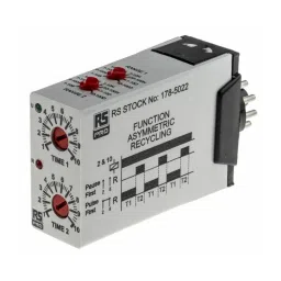 RS PRO Dual Function Timer Relay Plug In Mount 12 to 240 V AC/DC Model No. 1785022-49