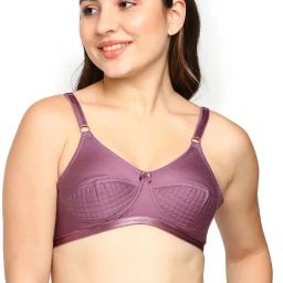 BLOSSOM Mauve Full Coverage Shaper Bra-7
