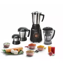 Bosch 750 W TrueMixx Mixer Grinder With 4 Jar (Black), MGM6644BIN-image-79