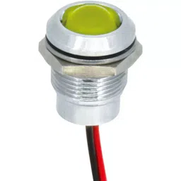 IDEC Q Series LED and Indicator Light with 12 mm Mounting Hole Dia, Q12P5CXXHO24AE-24